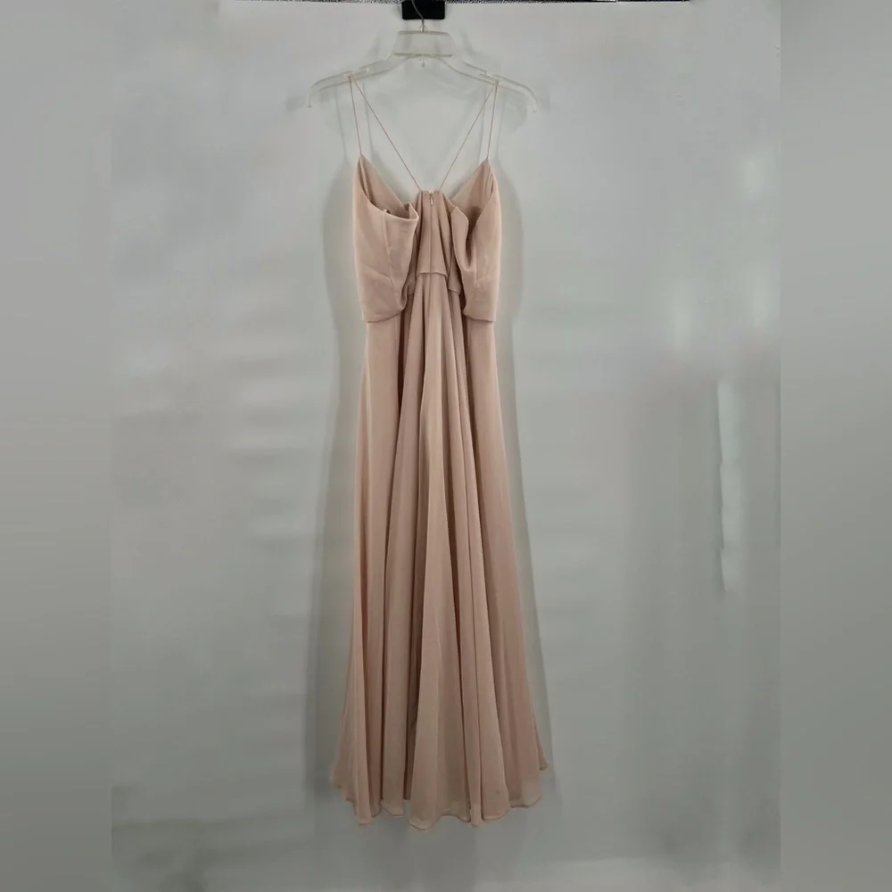 Jenny Yoo blush bridesmaids dress size 8